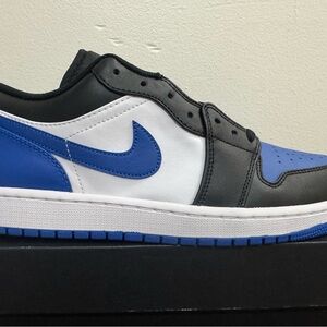 Jordan 1 Low Alternate Royal Toe Men’s Size 10